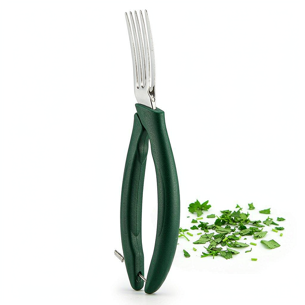 5-Blade Herb Scissors with Cleaning Comb